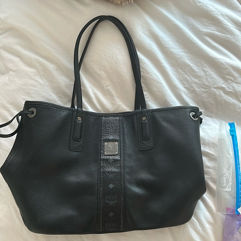 Authentic MCM reversible tote